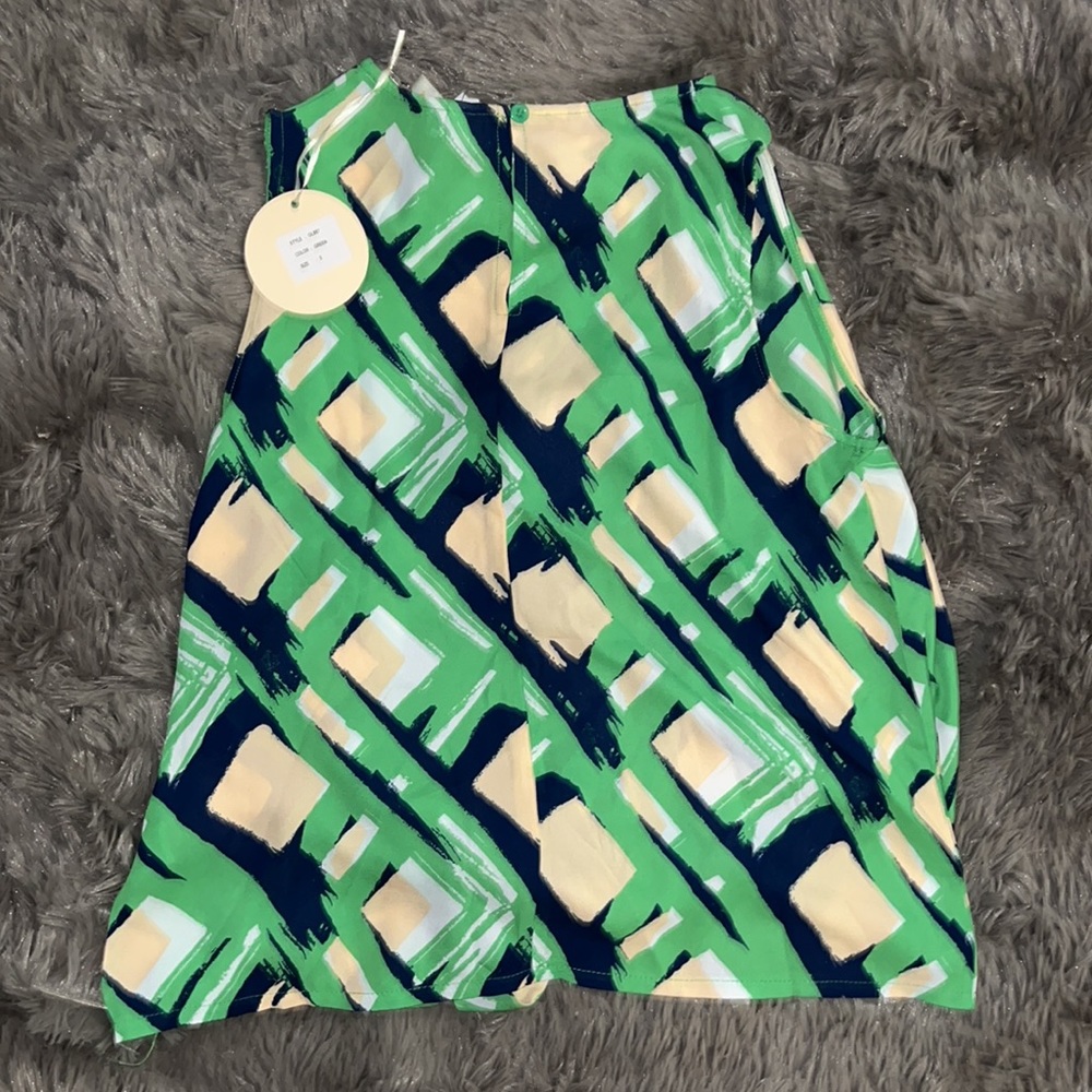 Green Lara top - Picture 2 of 2